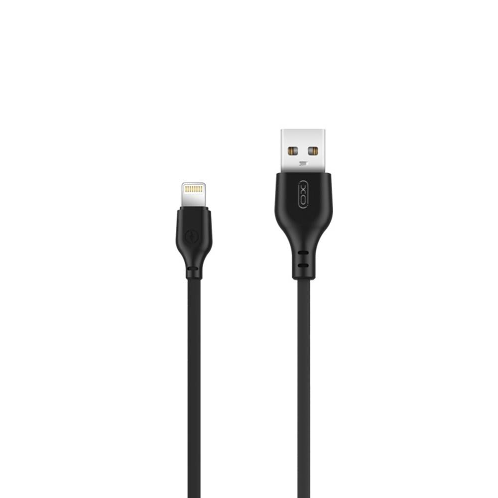 XO NB103 USB-A na Lightning kabel 18W črn 1m