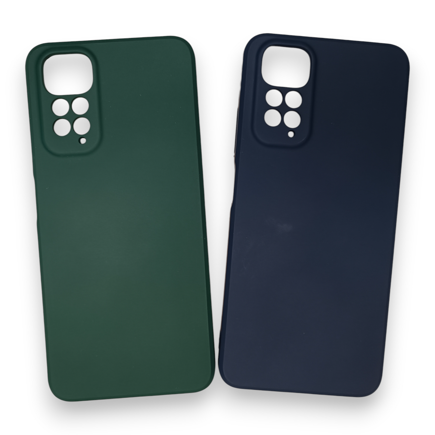 Komplet silikonski ovitek + 2 zaščitni stekli za Xiaomi Redmi Note 11/11s 4G – Infostyle – Temno zelena / TPU silikon