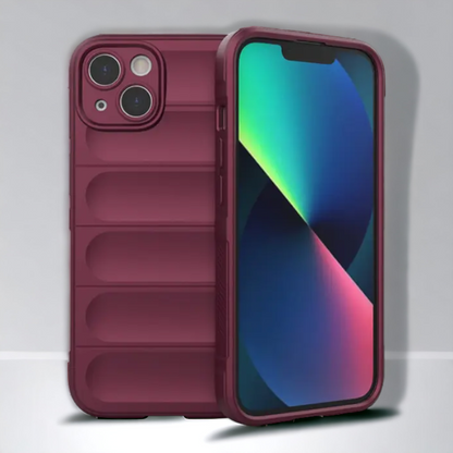 Silikonski ovitek "Valovi" za iPhone 12 Pro Max – Infostyle – Svetlo modra / TPU silikon