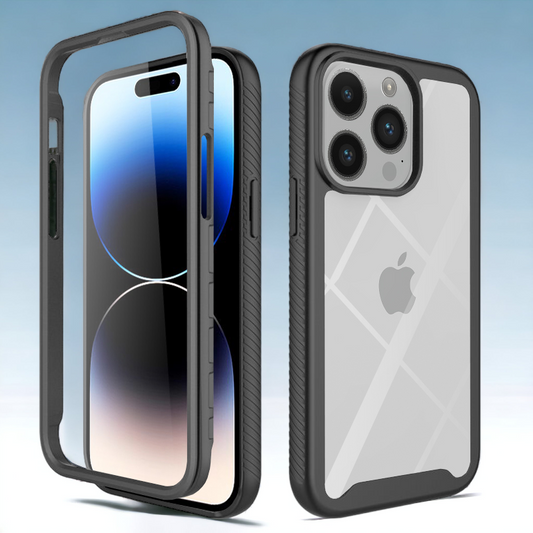 Ovitek "Defense 360 Pro" za iPhone 14 Pro – Techsuit – Črna
