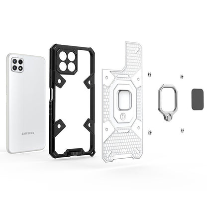 Silikonski ovitek "Honeycomb armor ring" za Samsung Galaxy A22 5G – Infostyle