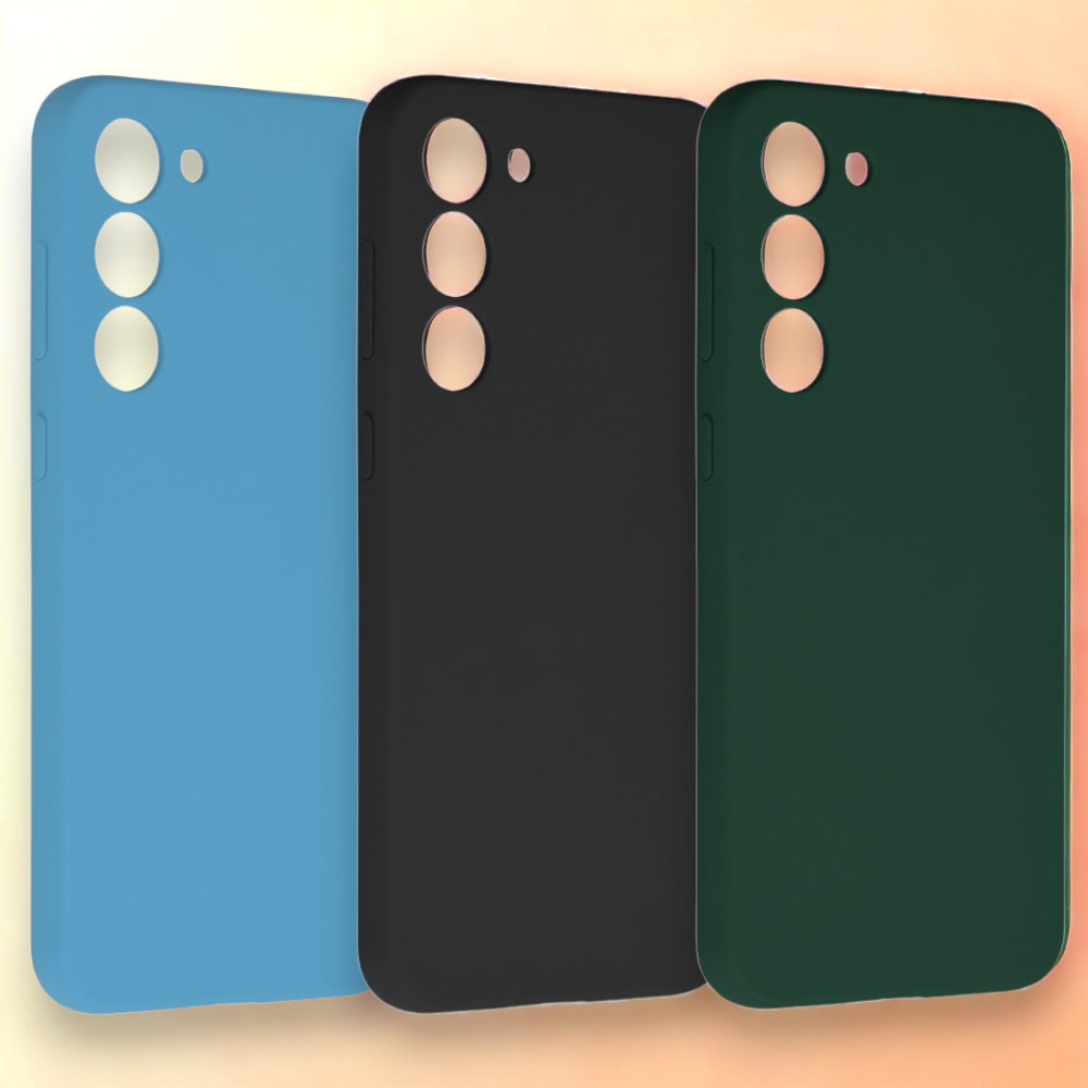 Silikonski ovitek "Soft Edge" za Samsung Galaxy A04s – Techsuit – Črna / TPU silikon