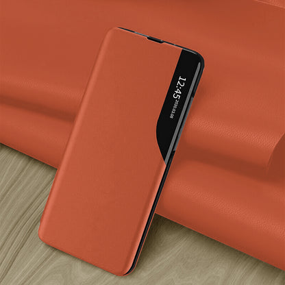 Pametna preklopna torbica za Samsung Galaxy A04S – Infostyle – Vijolična / Ekološko usnje + PC