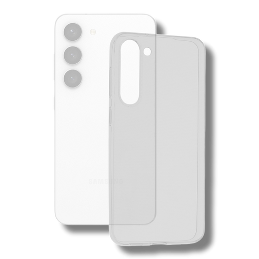 Silikonski ovitek "Techsuit" za Samsung Galaxy S23 (2mm) - Prozoren – Prozorna / Silikon
