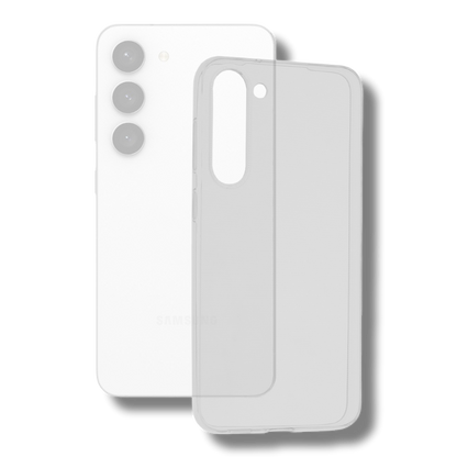 Silikonski ovitek "Techsuit" za Samsung Galaxy S23 Plus (2mm) - Prozoren – Prozorna / Silikon
