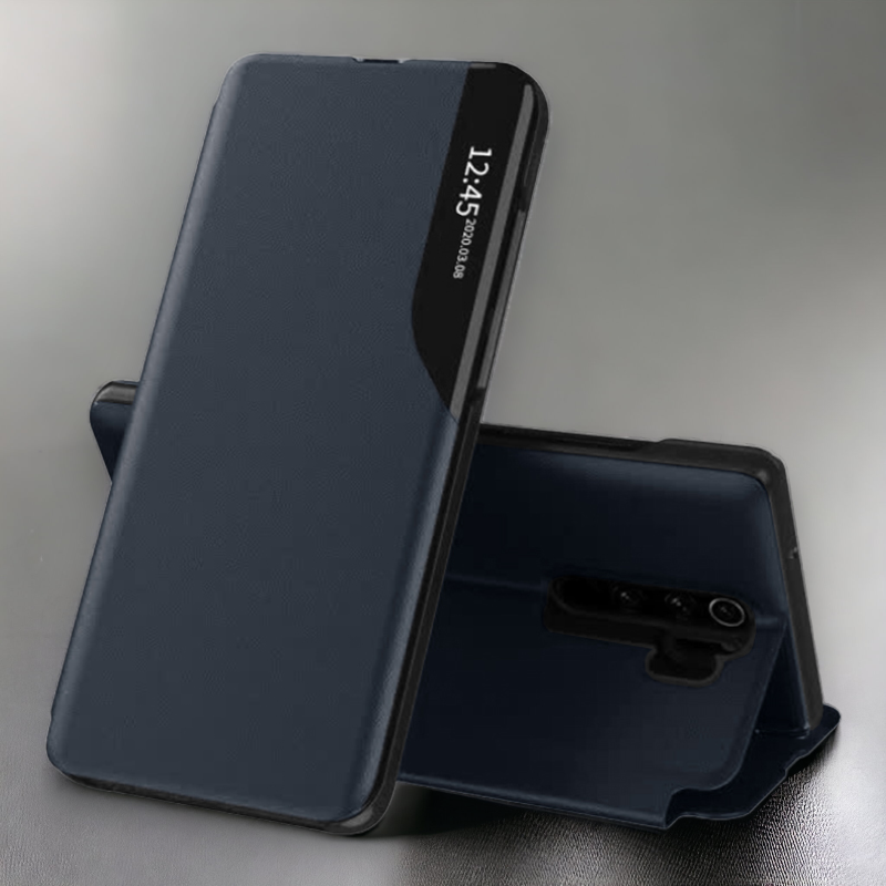 Pametna preklopna torbica za Samsung Galaxy S23 – Infostyle – Vijolična / Ekološko usnje + PC