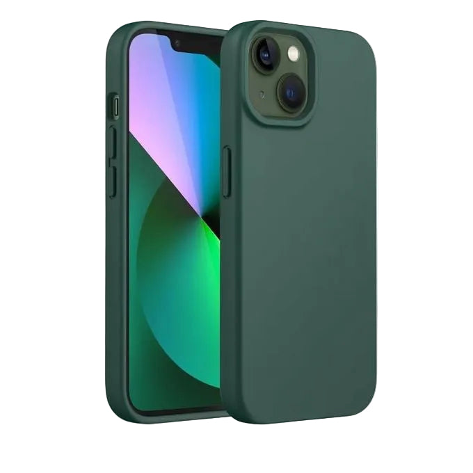 JETech Silicone Case for iPhone 12 Mini – Dark Green