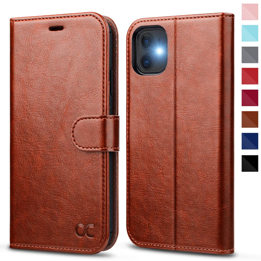 OCASE preklopna torbica iPhone 11 rjava