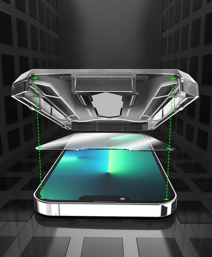 Premium zaščitno steklo za iPhone serije 14 in 15 Plus - z aplikatorjem – Infostyle – iPhone 14