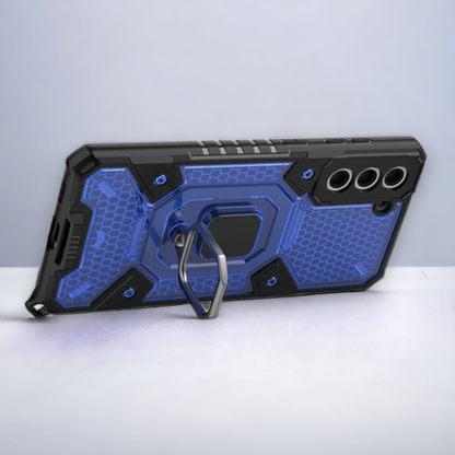 Silikonski ovitek "Honeycomb armor ring" za Samsung Galaxy S21 Plus – Infostyle