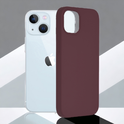 Silikonski ovitek "Soft Edge" za iPhone 14 Plus – Techsuit – Svetlo modra / Silikon