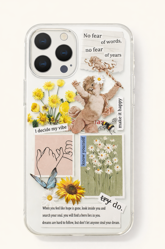 Silicone Case "Collage Art" for iPhone 13 Pro Max