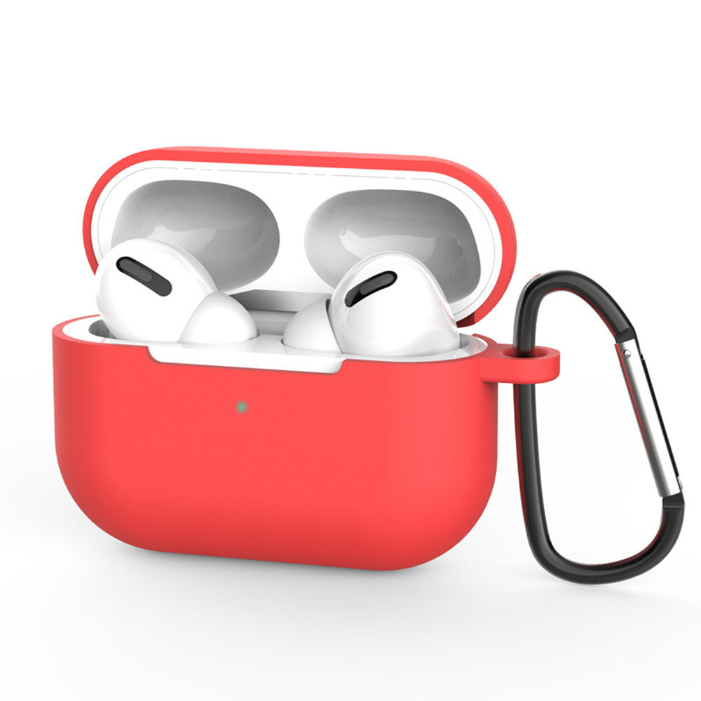 Techsuit silikonski ovitek za AirPods Pro 3 rdeč