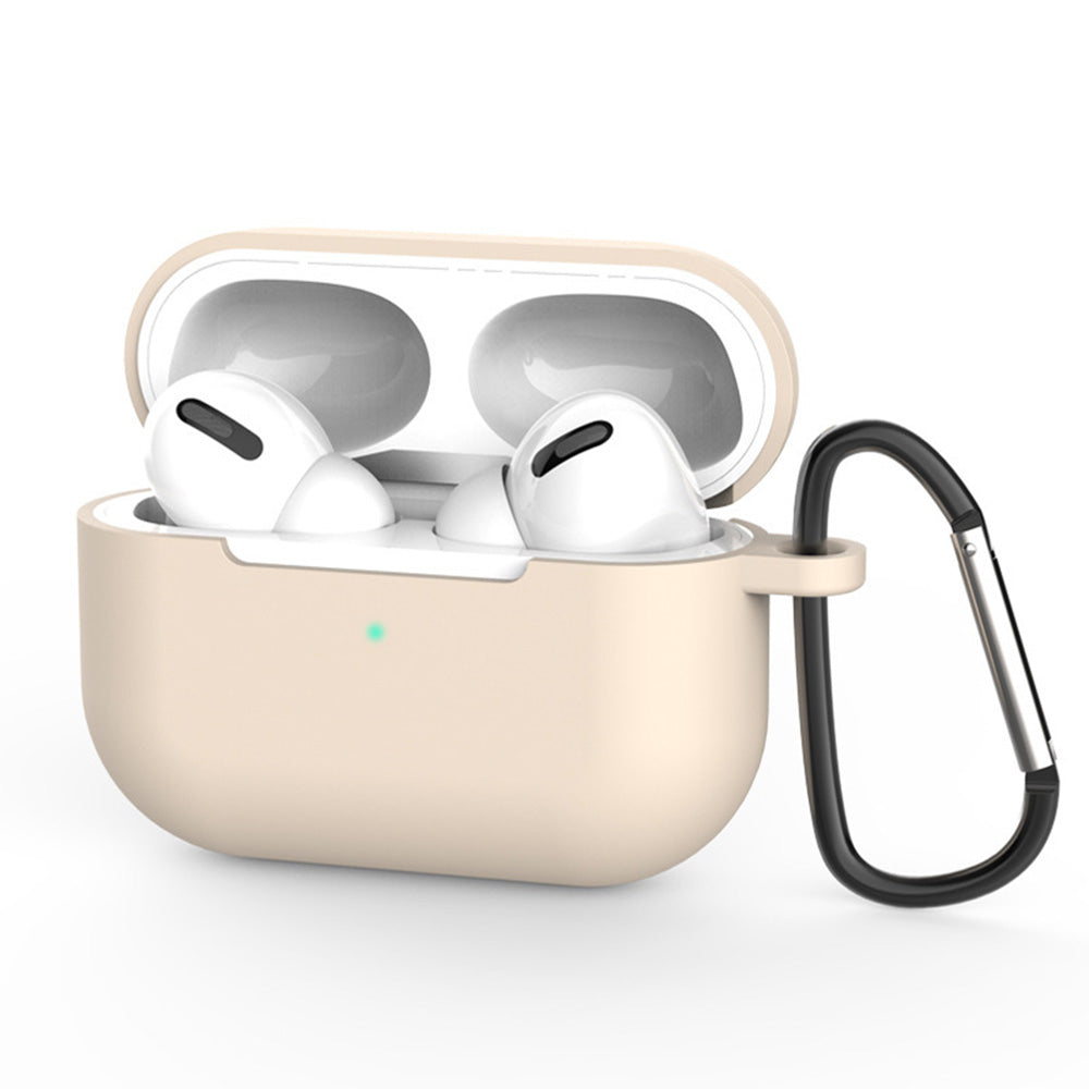 Techsuit silikonski ovitek za AirPods Pro 3 krem
