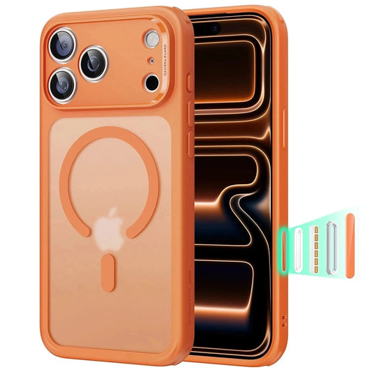 ESR Classic Hybrid HaloLock MagSafe ovitek za iPhone 17 Pro mat oranžen