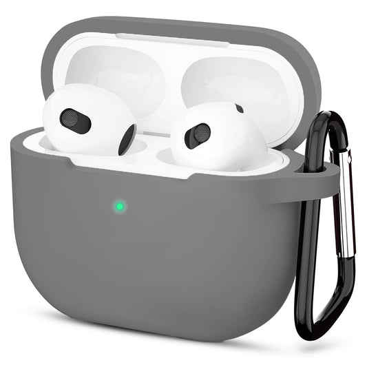 Techsuit silikonski ovitek za Apple AirPods 3 siv