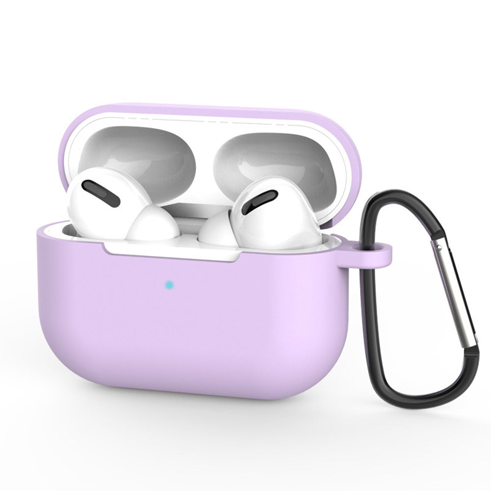Techsuit silikonski ovitek za AirPods Pro 3 vijoličen