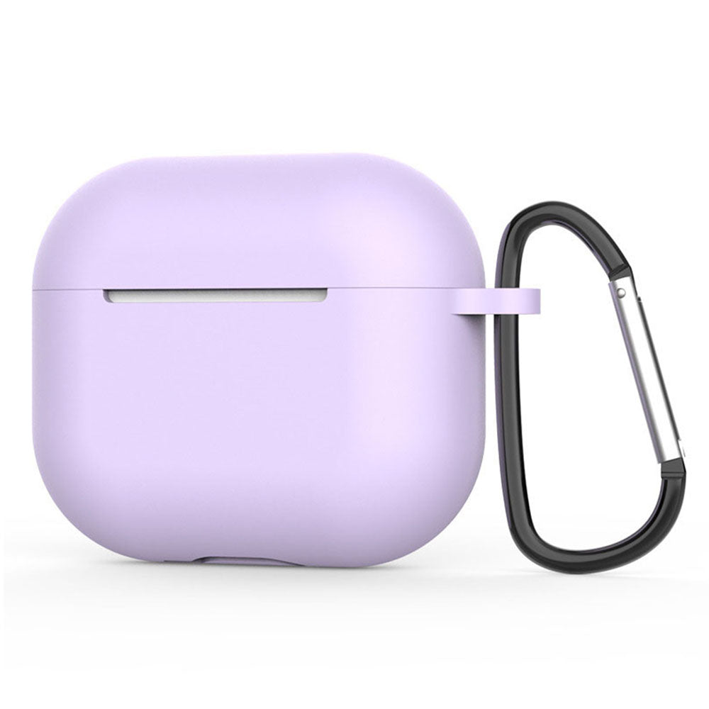 Techsuit silikonski ovitek za AirPods 4 vijoličen