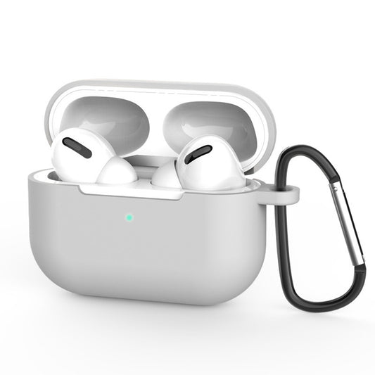 Techsuit silikonski ovitek za AirPods Pro 3 svetlo siv