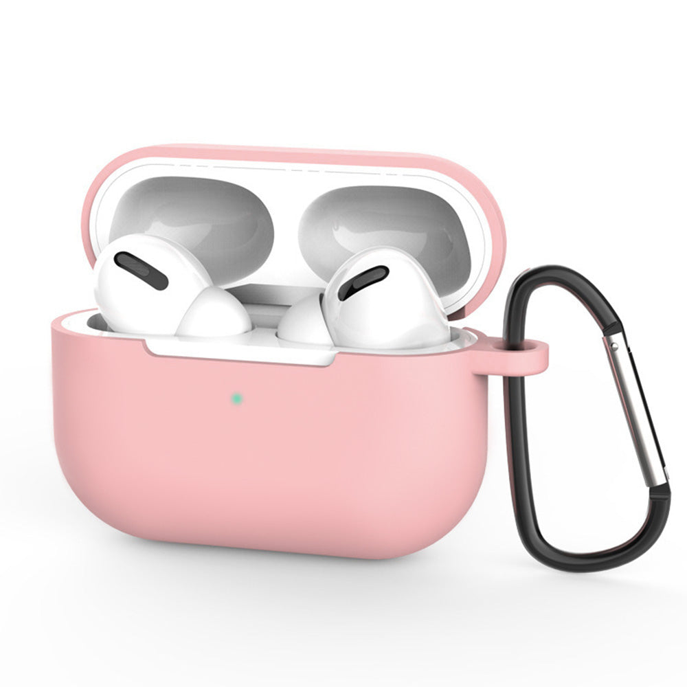 Techsuit silikonski ovitek za AirPods Pro 3 temno roza