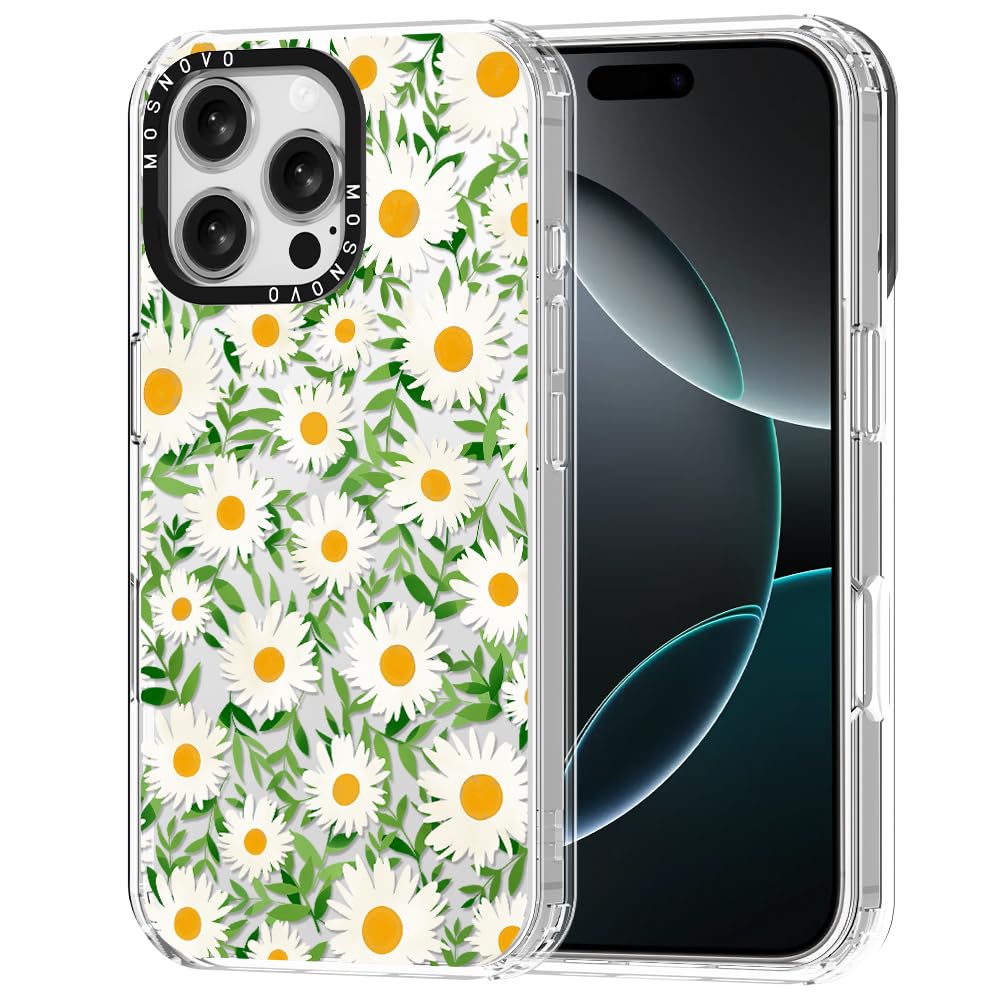 MOSNOVO-ovitek-za-iPhone-16-Pro-Max-Daisy:MOSNOVO ovitek za iPhone 16 Pro Max -Daisy
