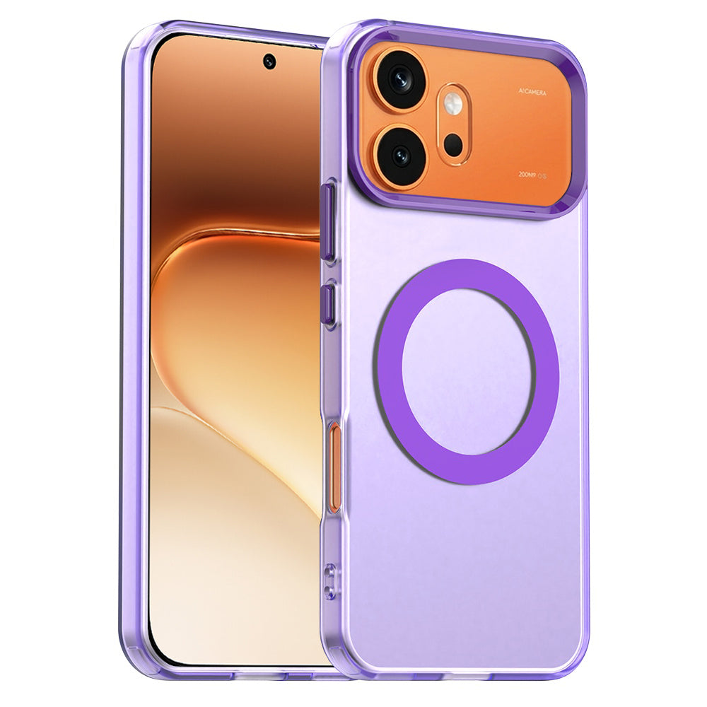 Techsuit CandyCase MagSafe ovitek za Honor 600 Pro in Honor 600 vijoličen