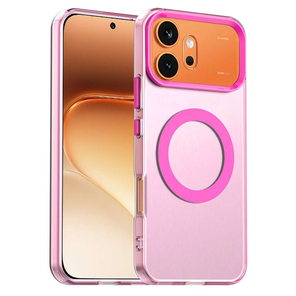 Techsuit CandyCase MagSafe ovitek za Honor 600 Pro in Honor 600 roza