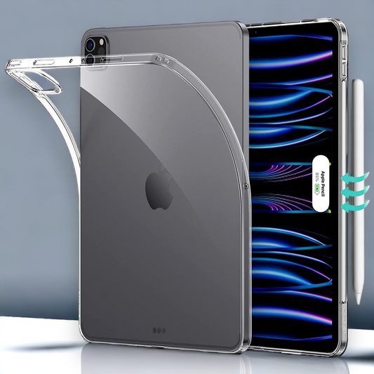 Silikonski ovitek "Project Zero" za tablični računalnik Apple iPad Pro 11 (2020/2021/2022) - Prozorna – ESR – Prozorna /