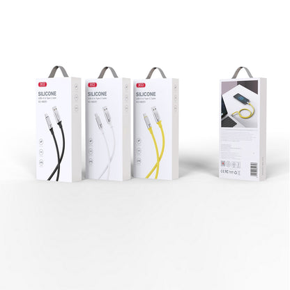 XO NB251 USB-C kabel 1 m 6A 30W črn | Hitro polnjenje