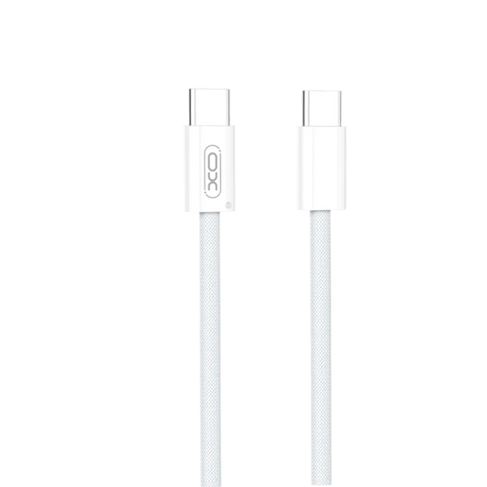 Kabel USB C v USB C 60w, 1m – Infostyle – Bela