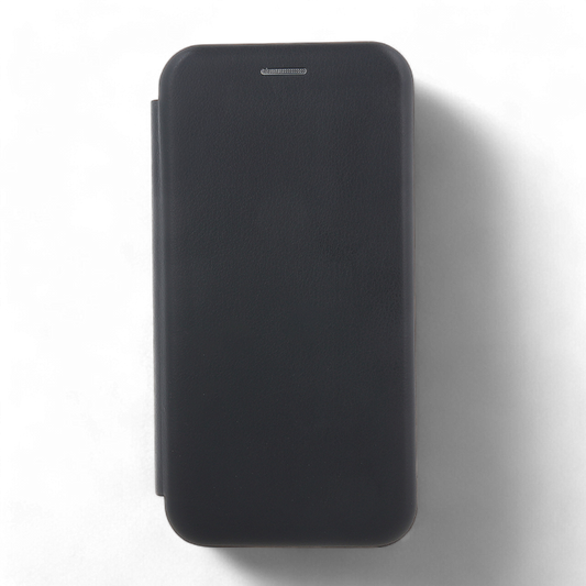 Preklopna torbica "Diva" za Honor 90 Lite, črna – Infostyle – Črna / TPU silikon