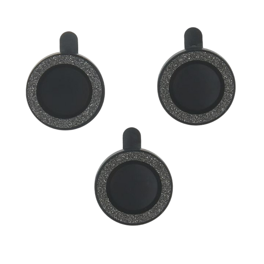 Zaščita za kamero 14 Pro/14 Pro Max, black glitter