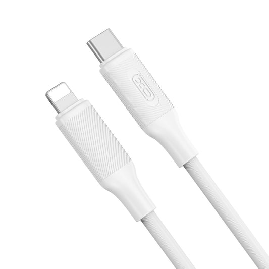 XO NB-Q265A USB-C to Lightning kabel 27W PD 1m - bela
