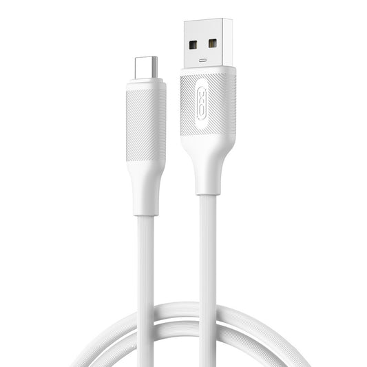 XO NB265 USB na USB-C kabel 1 m 3A bela