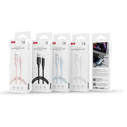 XO NB265 USB-C kabel 1 m 2,4A 15W bel