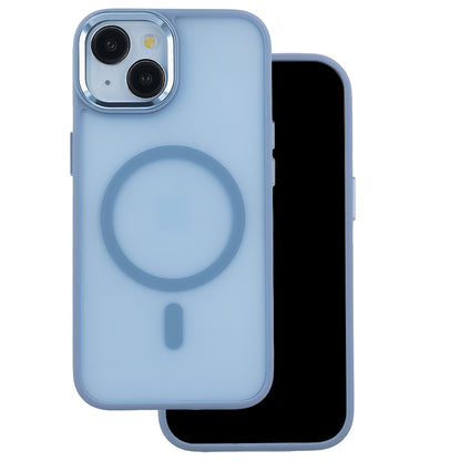 Ovitek za iPhone 17 Pro Max / 18 Pro Max – Frozen MagSafe, svetlo moder