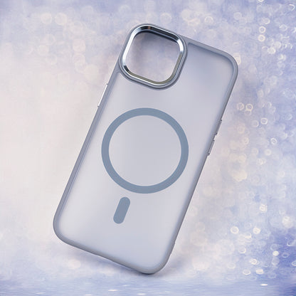 Ovitek za iPhone 17 Pro Max / 18 Pro Max – Frozen MagSafe, svetlo moder