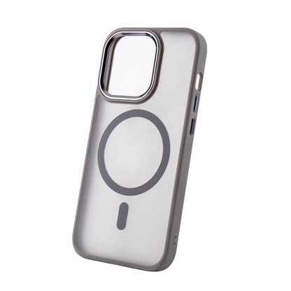 Ovitek za iPhone 17 Pro Max / 18 Pro Max – Frozen MagSafe, siv