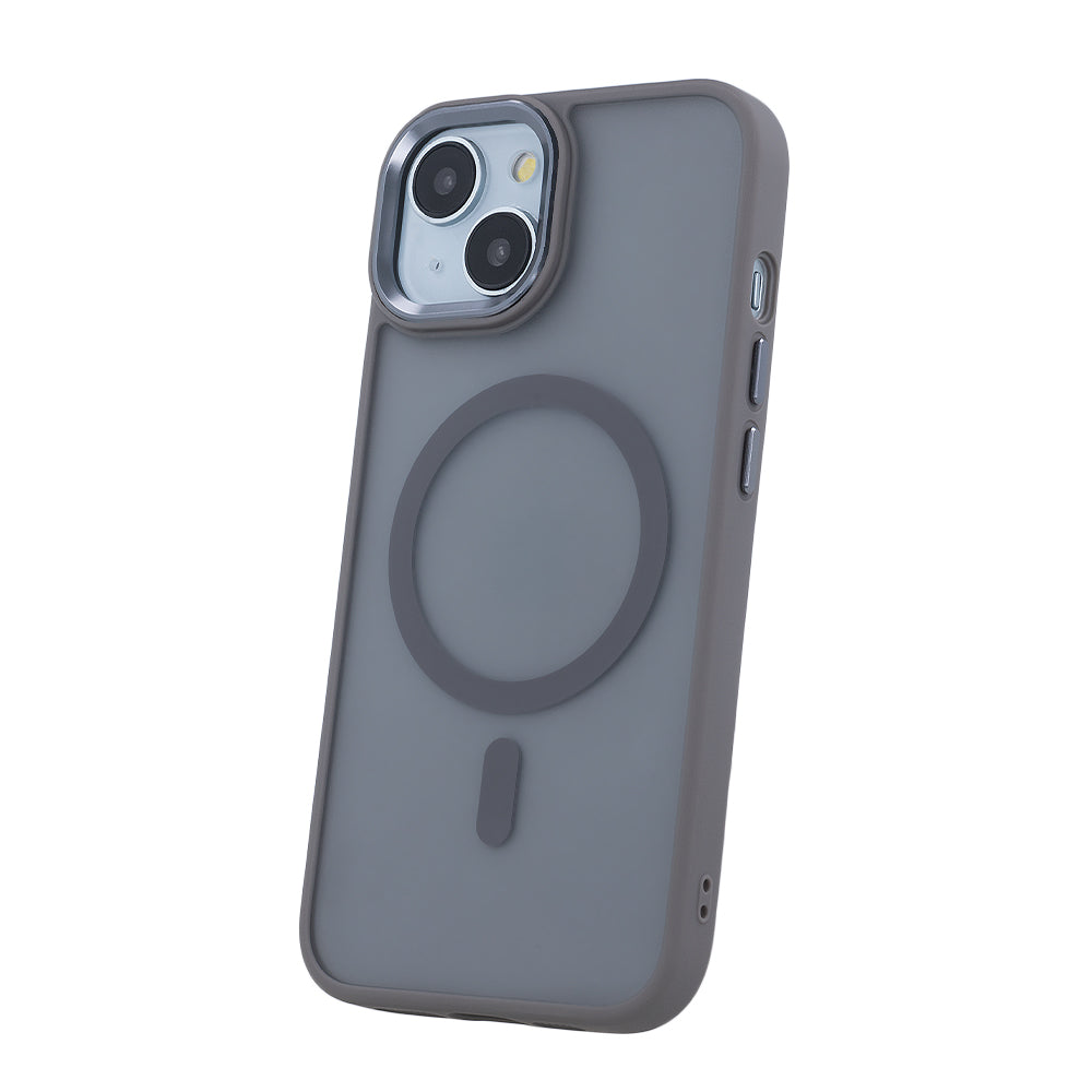 Ovitek za iPhone 17 Pro Max / 18 Pro Max – Frozen MagSafe, siv