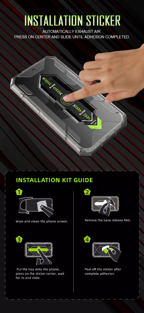 Premium zaščitno steklo za iPhone serije 14 in 15 Plus - z aplikatorjem – Infostyle – iPhone 14 Plus