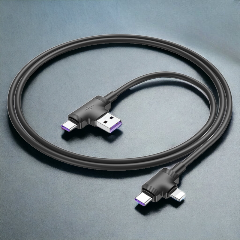 Polnilni in podatkovni kabel "4-in-1" 60W – Borofone