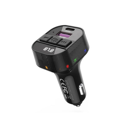XO BCC17 Bluetooth FM oddajnik MP3 avtopolnilnik 30W USB-C
