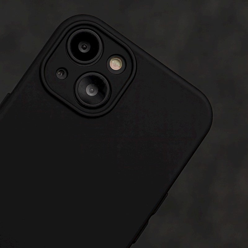 Ovitek za iPhone 17 Pro / 18 Pro, silikonski – črn