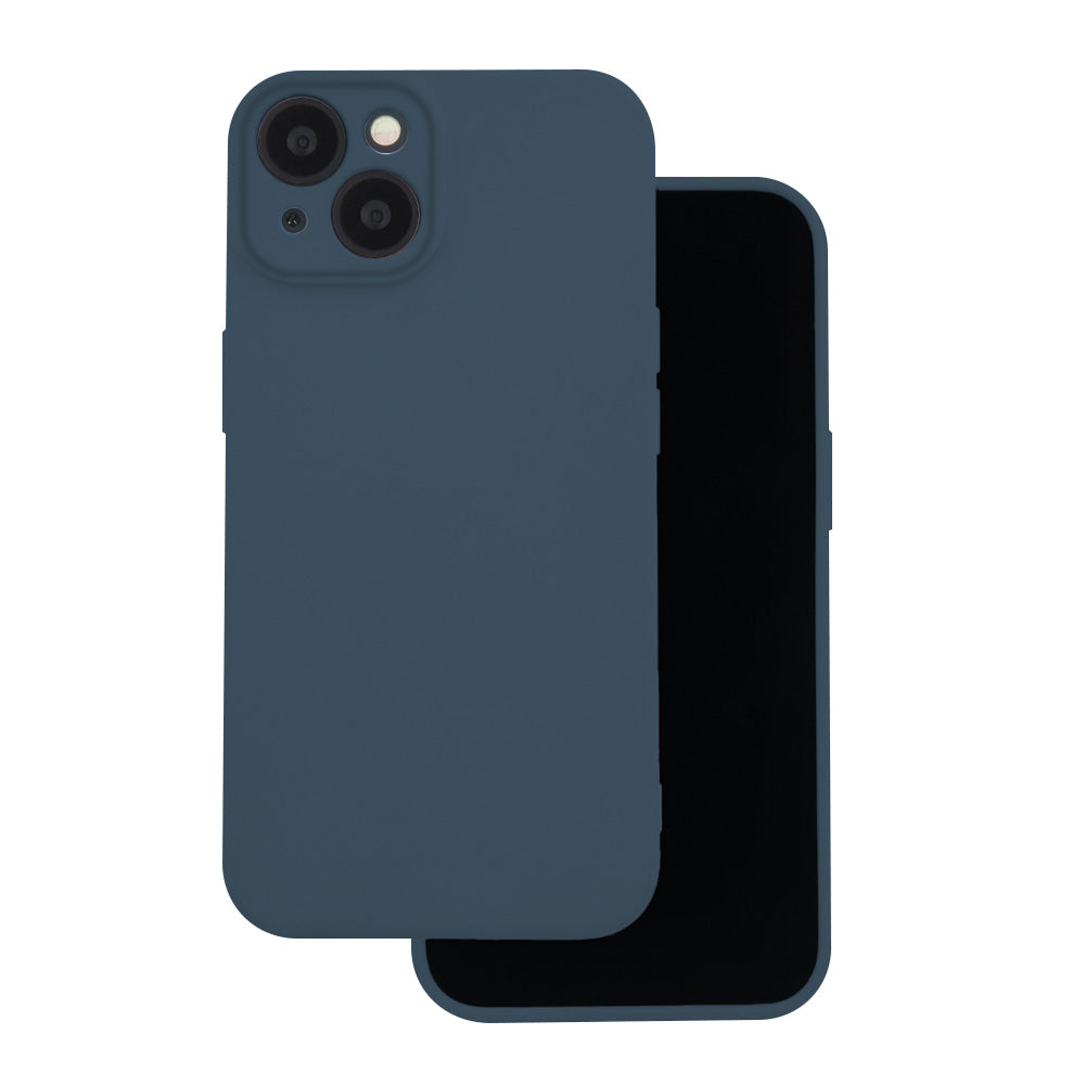 Silikonski ovitek za iPhone 17 Pro Max in 18 Pro Max temno moder