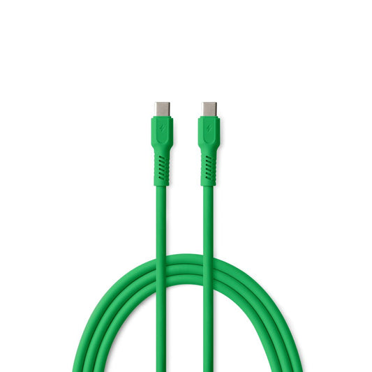Forever Colorum USB-C na USB-C kabel 60W 1,8m zelen
