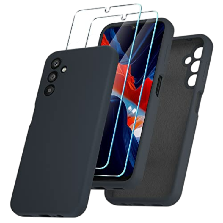 Ovitek za telefon Samsung Galaxy A54 5G + 2x zaščita za zaslon – Infostyle – Siva