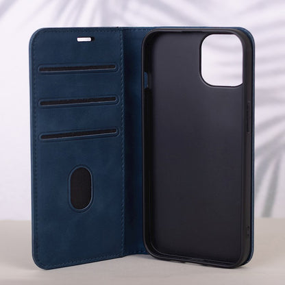 Flip case for Honor 600 / 600 Pro, suede – dark blue