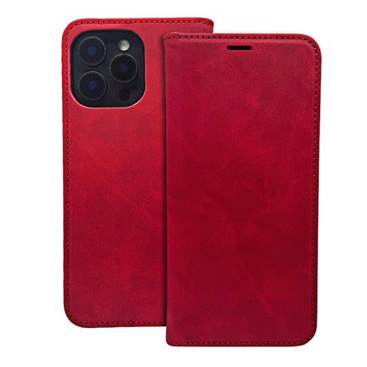Preklopna torbica Smart Suede rdeča Samsung Galaxy A36 A37