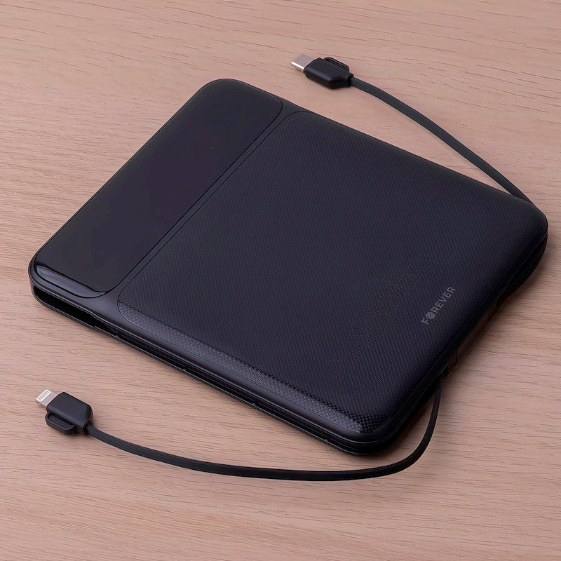 Forever TB-200 – prenosna baterija 20000 mAh, 100W, hitro polnjenje, črna