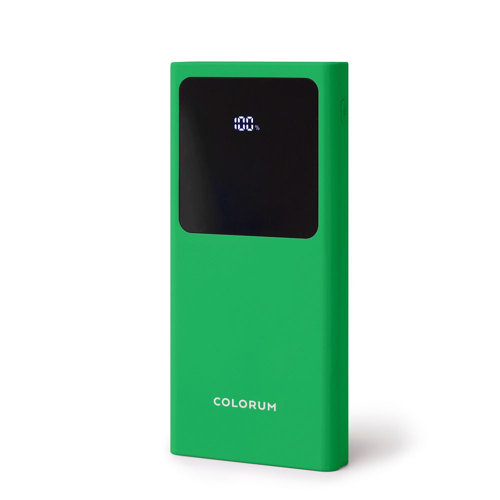 Power bank Colorum CPB10-04, 10 000 mAh – zelen